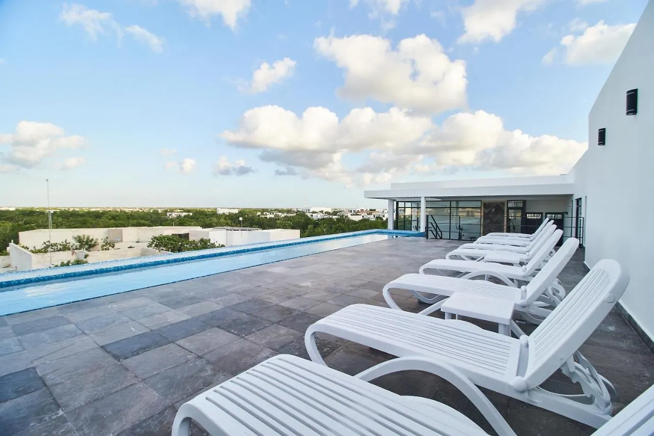 Ph Othello - Private Pool&Roof & Beach Club Access トゥルム 0*,  メキシコ